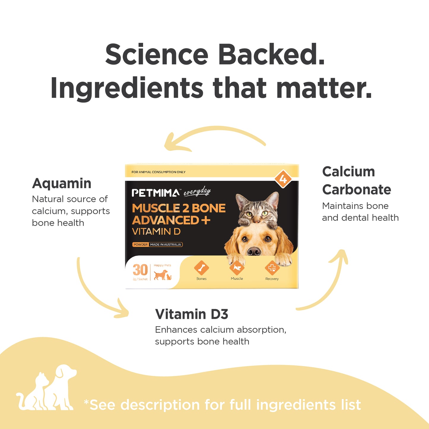 Muscle 2 Bone Advanced + Vitamin D