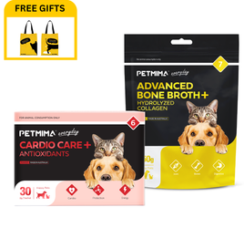 Petmima Cardio & Joint Health Duo for Dogs & Cats dual-action support for heart and muscle health