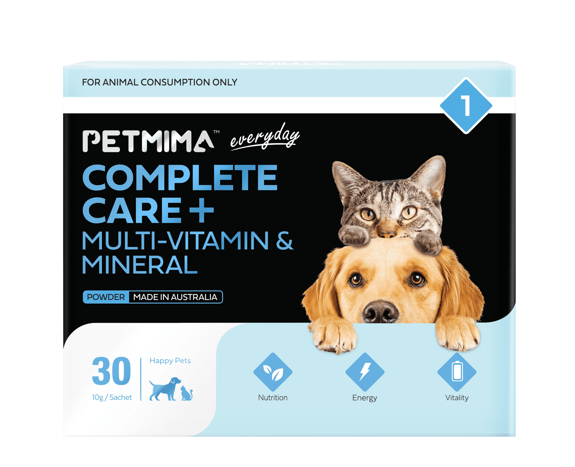 dog multivitamin, multivitamin for dogs & cats, made in australia, cat vitamins, vitamins for dogs