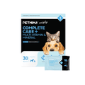Petmina Complete Care Multi-Vitamin & Mineral package with a dog and cat on the packaging.