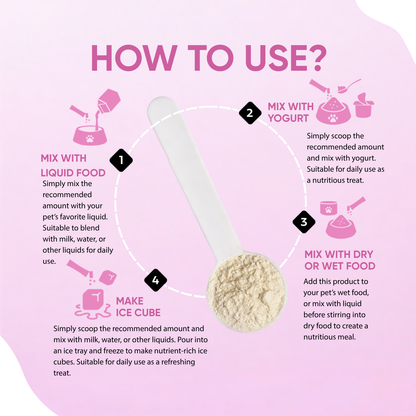 dog skin and coat supplement how to use