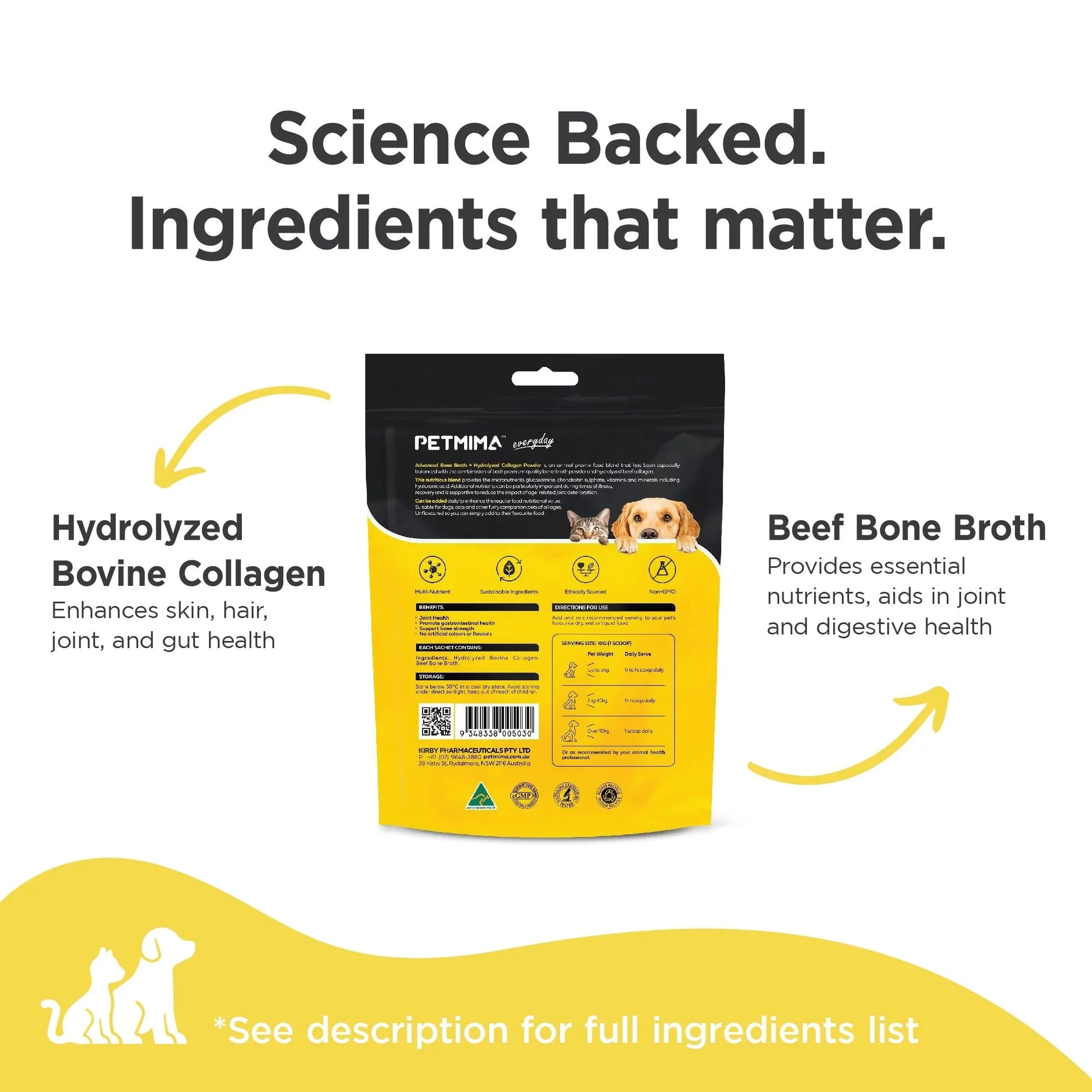 Muscle, Bone & Joint Supplement For Dogs & Cats