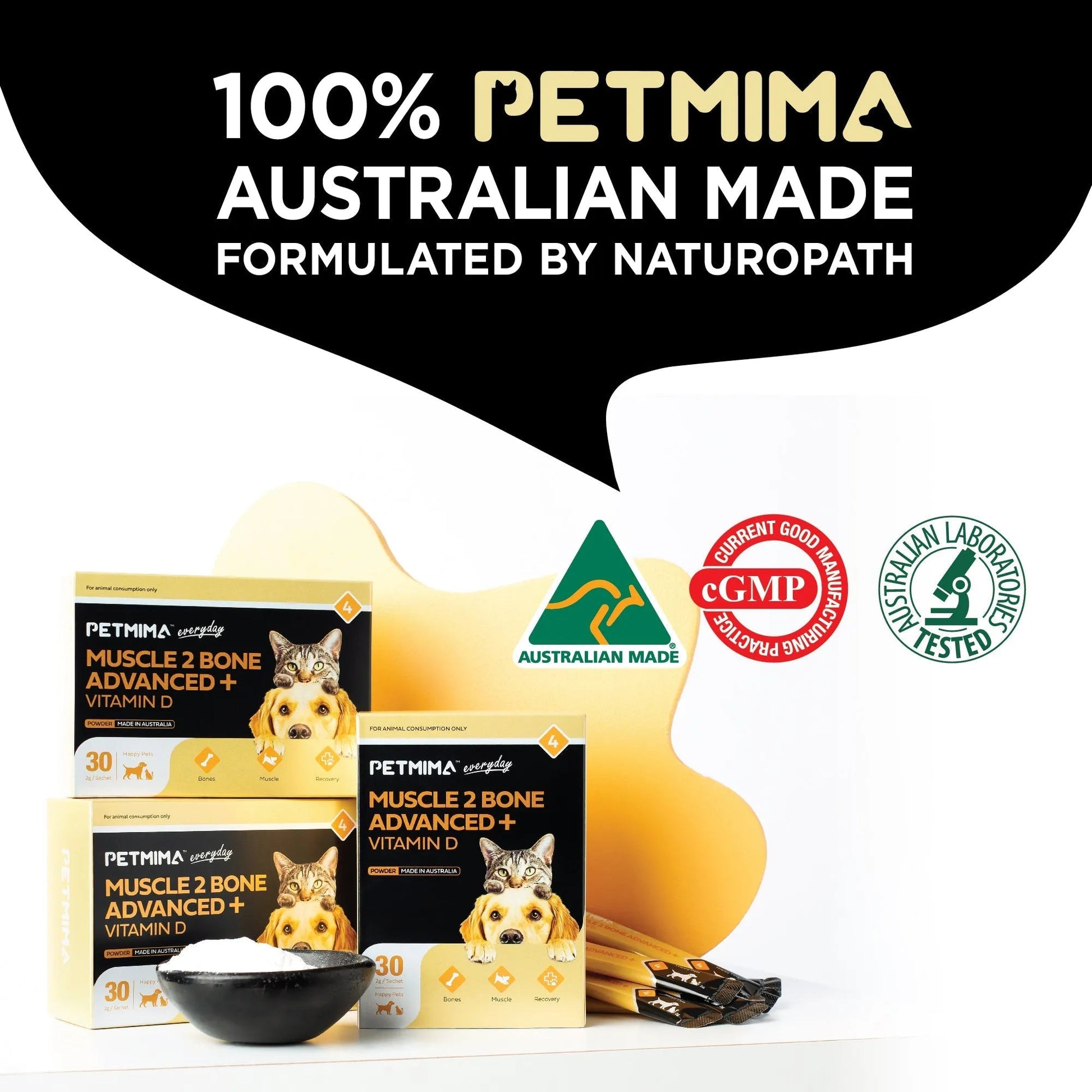 Muscle, Bone & Joint Supplement For Dogs & Cats