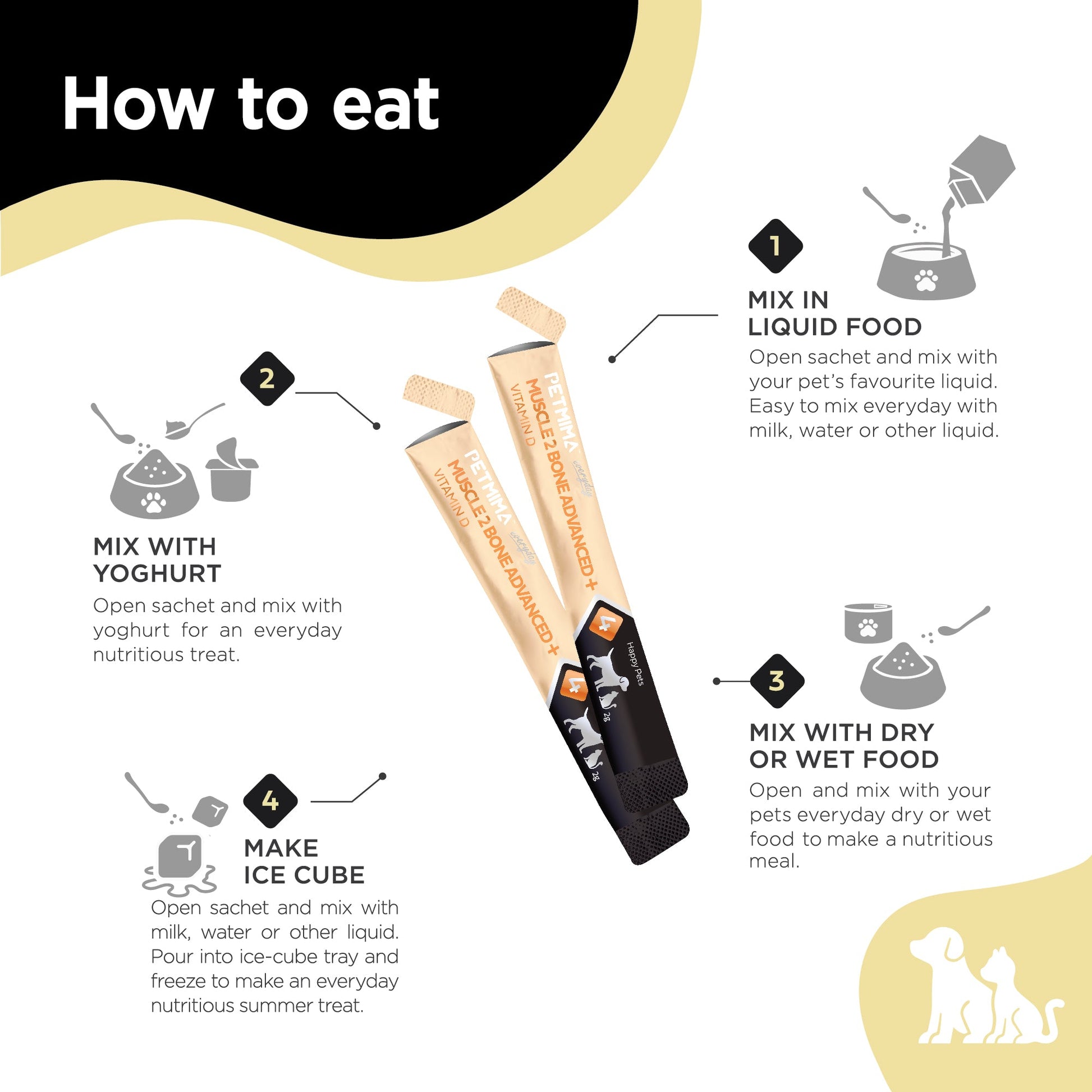 joint and muscle supplements instruction