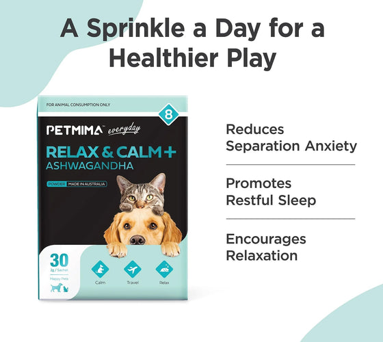 Relax & Calm + Ashwagandha - dog calming products