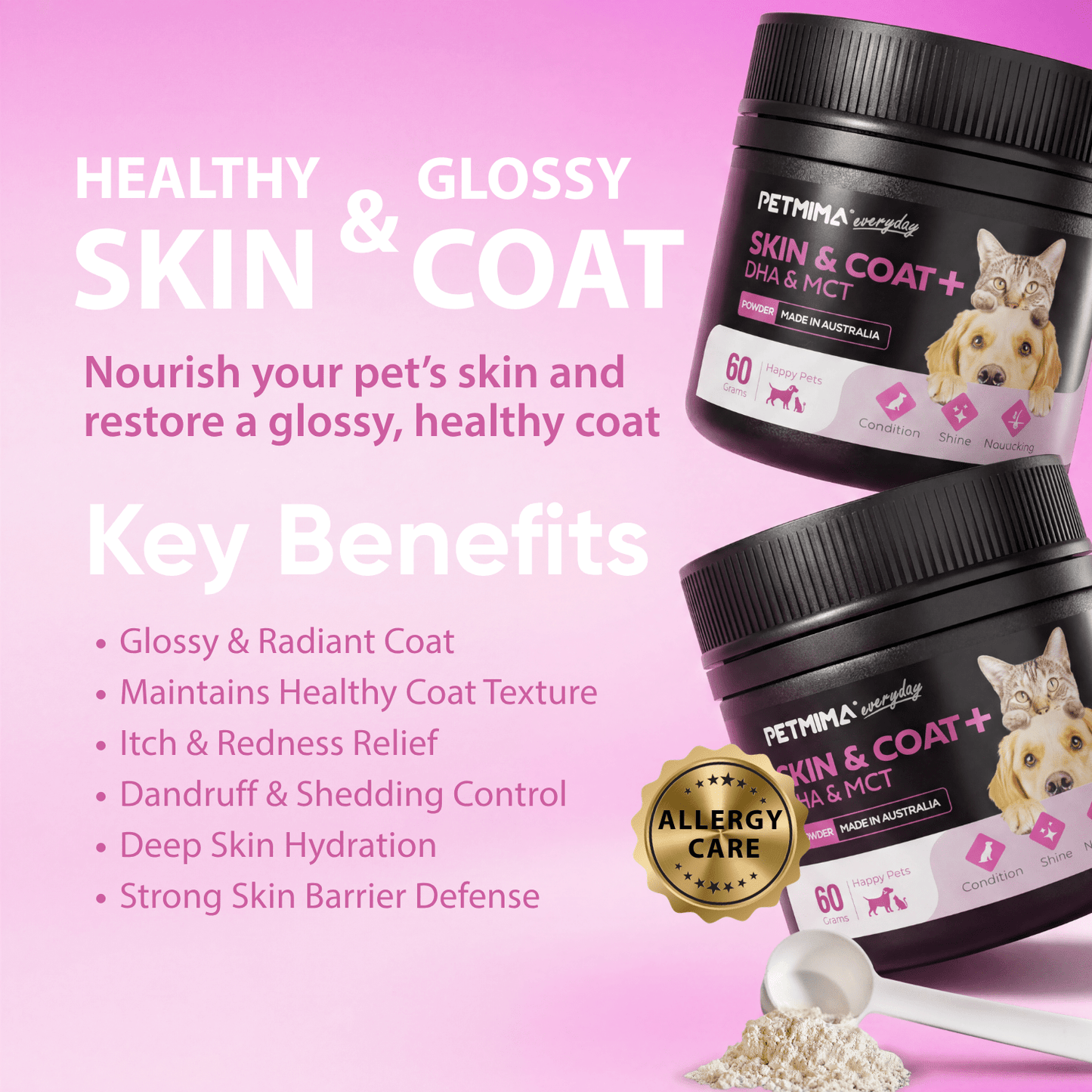 skin and coat supplements for dogs benefits