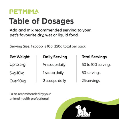 Vitality Boost + NAD & Goats Milk Powder - pet health vitamins