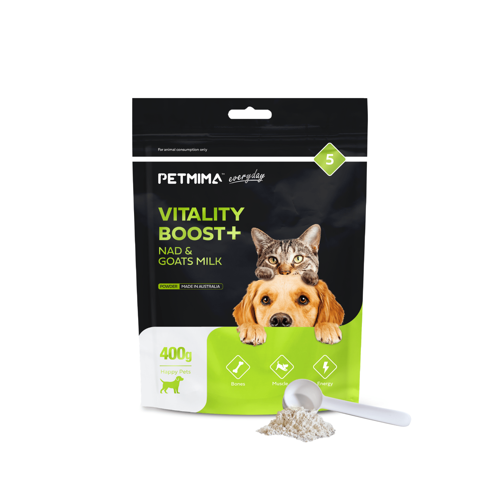 Vitality Boost + NAD & Goats Milk Powder