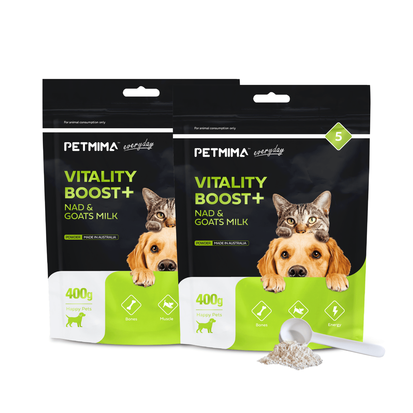 Vitality Boost + NAD & Goats Milk Powder