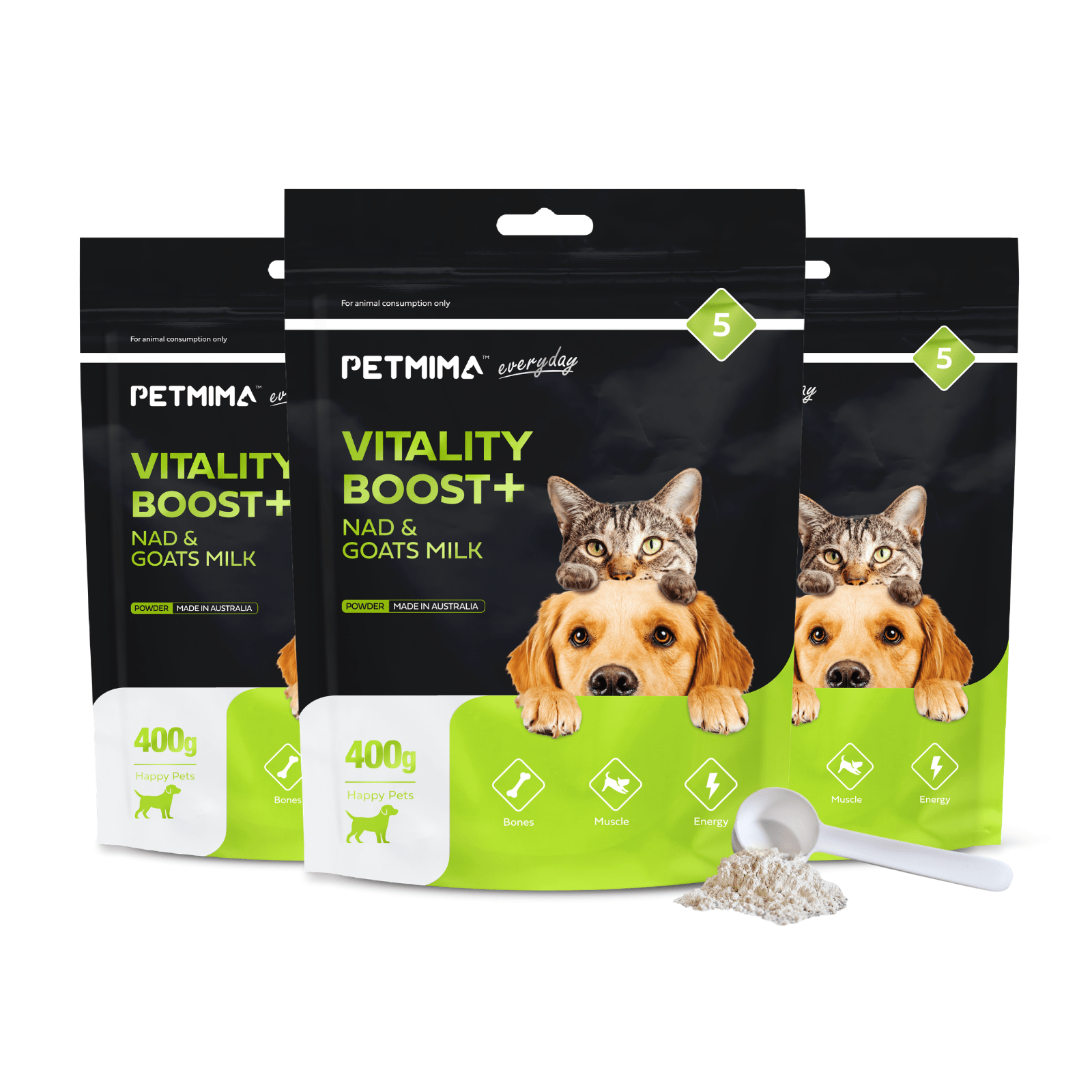 Vitality Boost + NAD & Goats Milk Powder