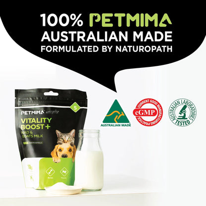 Vitality Boost + NAD & Goats Milk Powder - premium supplements